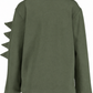 BLUE SEVEN - DINO SHIRT TANNE