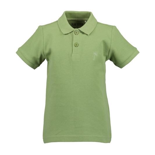 BLUE SEVEN - KHAKI GROENE POLO