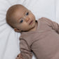 PETIT PIAO - MERINO WOLLEN ROMPER ROSE