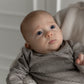 PETIT PIAO - MERINO WOLLEN ROMPER COFFEE