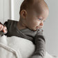 PETIT PIAO - MERINO WOLLEN ROMPER COFFEE