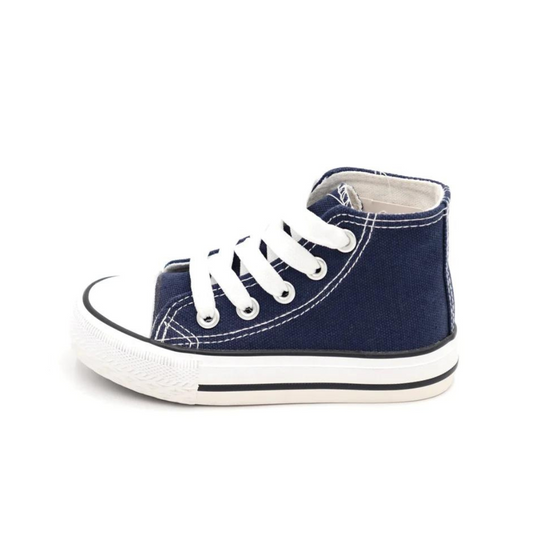 Rock and Joy - Canvas sneakers Navy Blauw