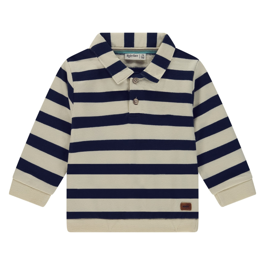 BABYFACE - POLO MET LANGE MOUW IVORY
