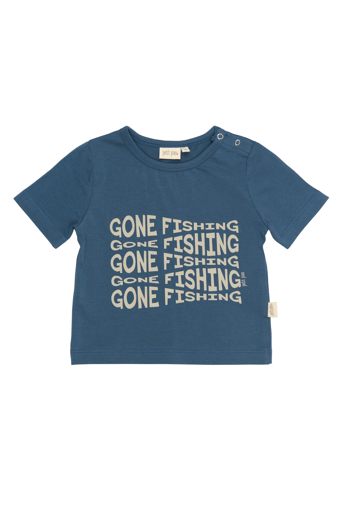 PETIT PIAO - GONE FISHING T-SHIRT