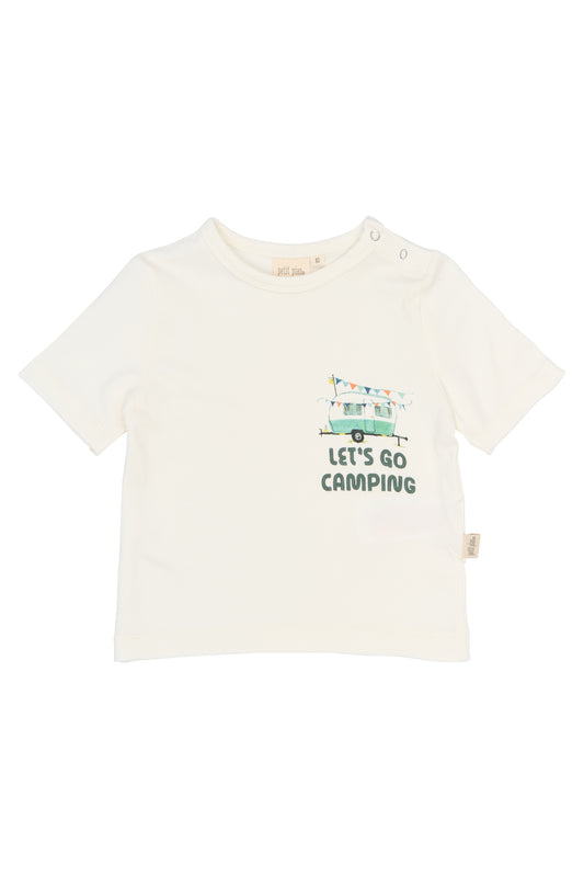 PETIT PIAO - LET'S GO CAMPING T-SHIRT