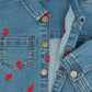 PETIT PIAO - EVA DENIM HARTJES JASJE