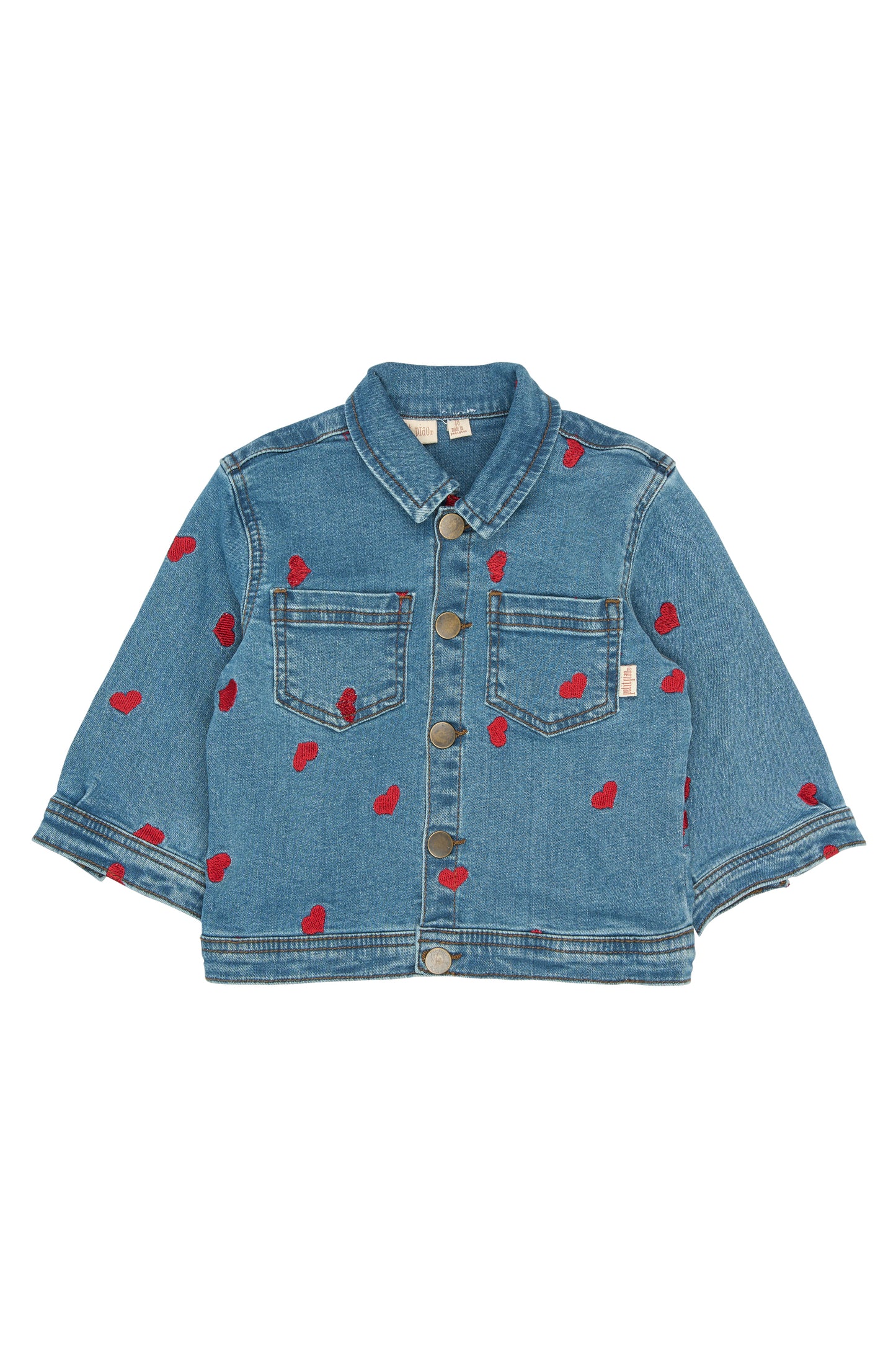PETIT PIAO - EVA DENIM HARTJES JASJE