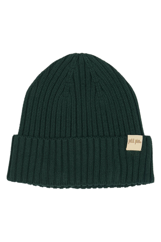 PETIT PIAO - DANNER KNIT HAT LEAF GREEN