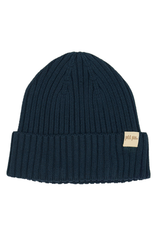 PETIT PIAO - DANNER KNIT HAT NAVY