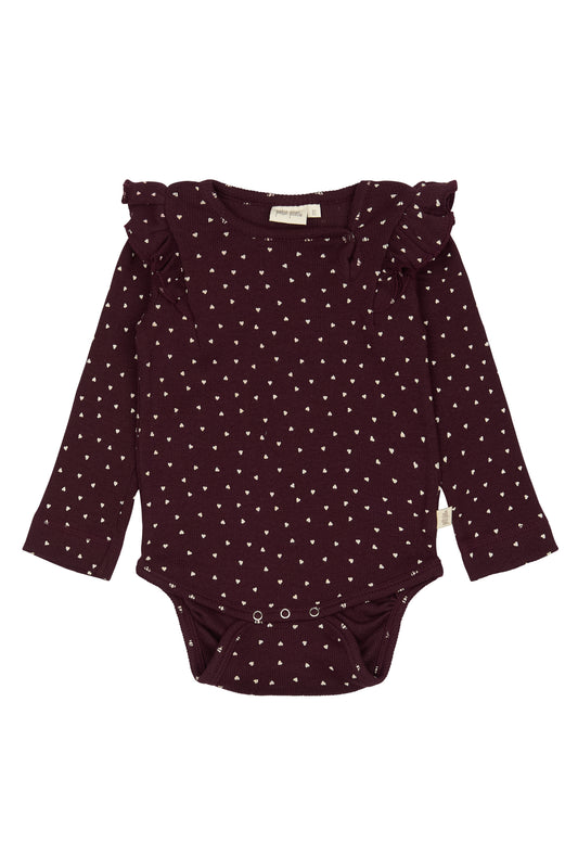 PETIT PIAO - MODAL HEART ROMPER