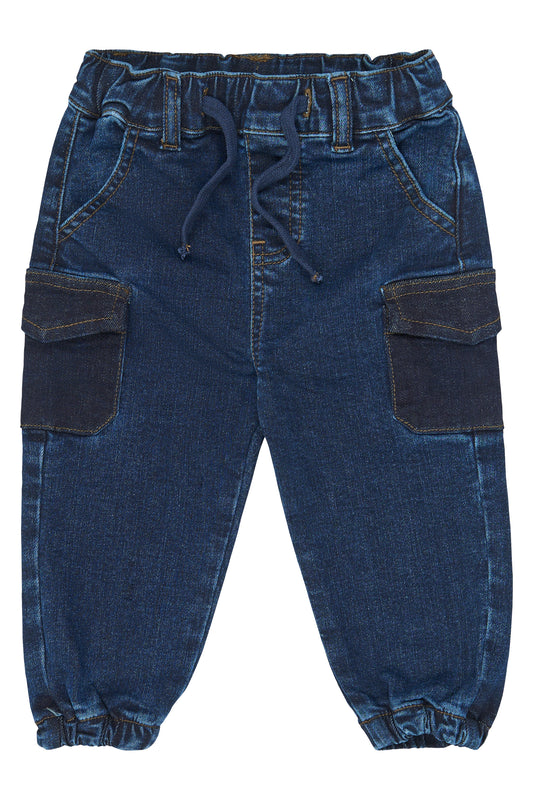PETIT PIAO - DENIM CARGO GELM