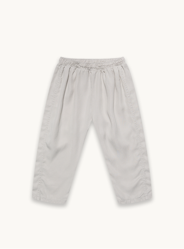 STUDIO AELBO - SLOUCHY PANTS KIEZEL GRIJS