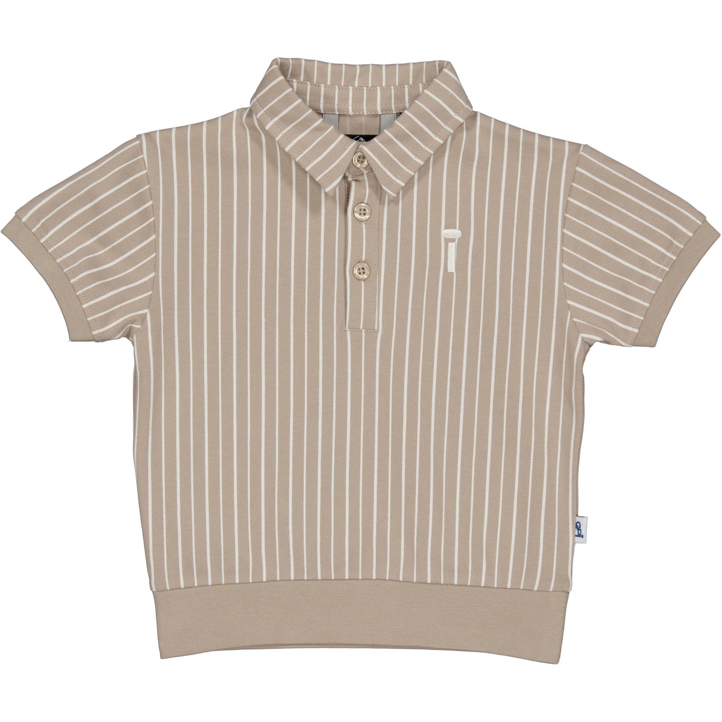 QUAPI - EDWIN POLO CREAM STRIPES