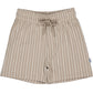 QUAPI - ELROY SHORT CREAM STRIPES