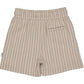 QUAPI - ELROY SHORT CREAM STRIPES