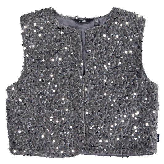 QPI - GLITTER GILET FENNEKE