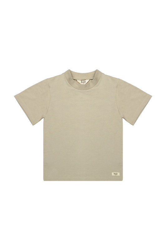 BAJE - RORIZ T-SHIRT TAUPE CLAY