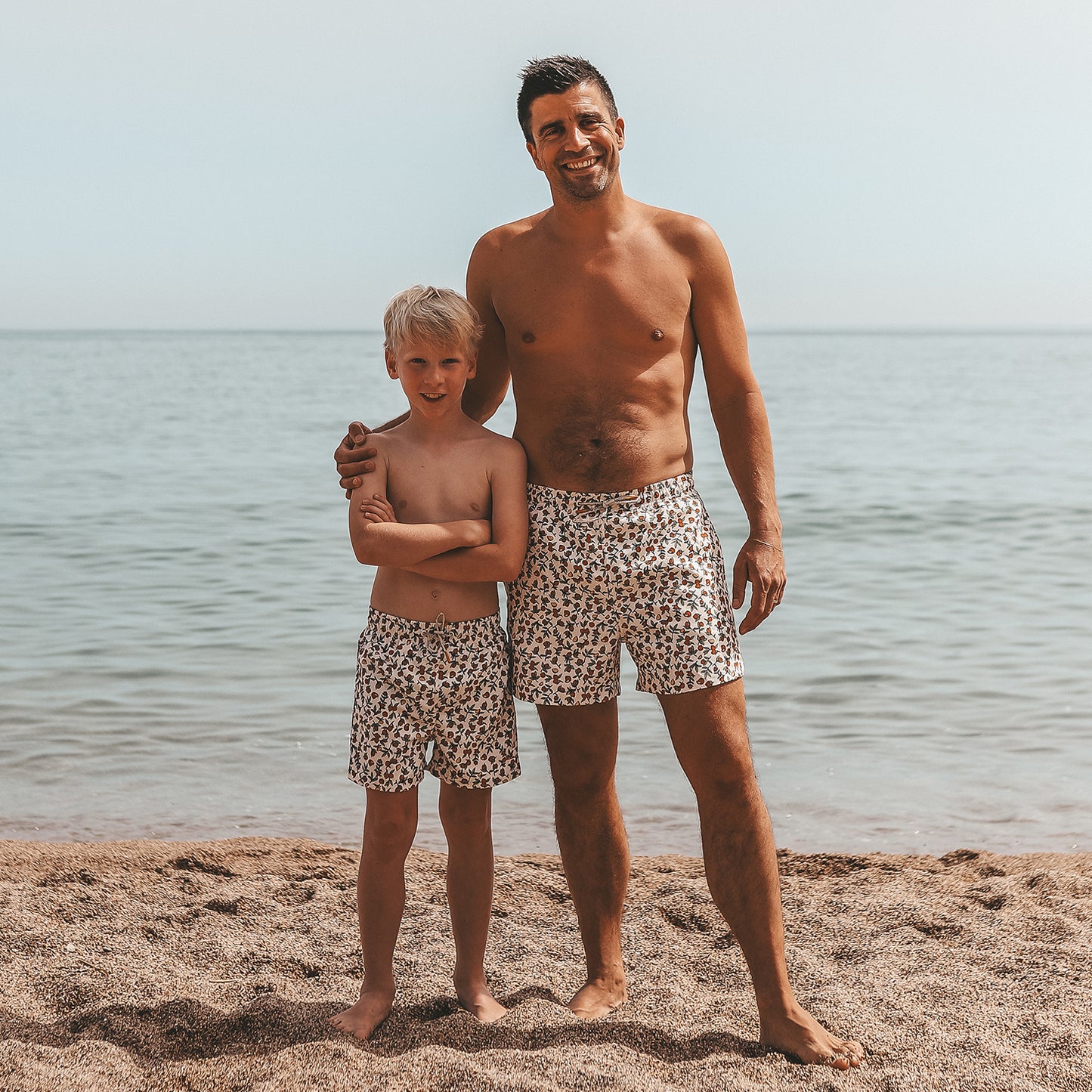 SALTED STORIES - POMMEGRANATE SWIMSHORT MEN