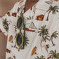 SALTED STORIES - SAILING SEERSUCKER BLOUSE