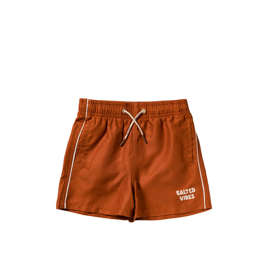 SALTED STORIES - SOLID SWIM SHORT