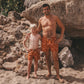 SALTED STORIES - SWIM SHORT MEN PALM BOMBAY