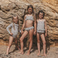 SALTED STORIES - SPARKLY FLOWER BIKINI