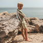 SALTED STORIES - SWIM SHORT IGUANA WIDE STRIPE