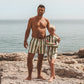SALTED STORIES - SWIM SHORT IGUANA WIDE STRIPE