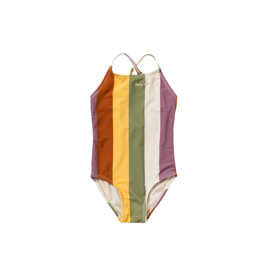 SALTED STORIES - MULTI STRIPE SWIMSUIT