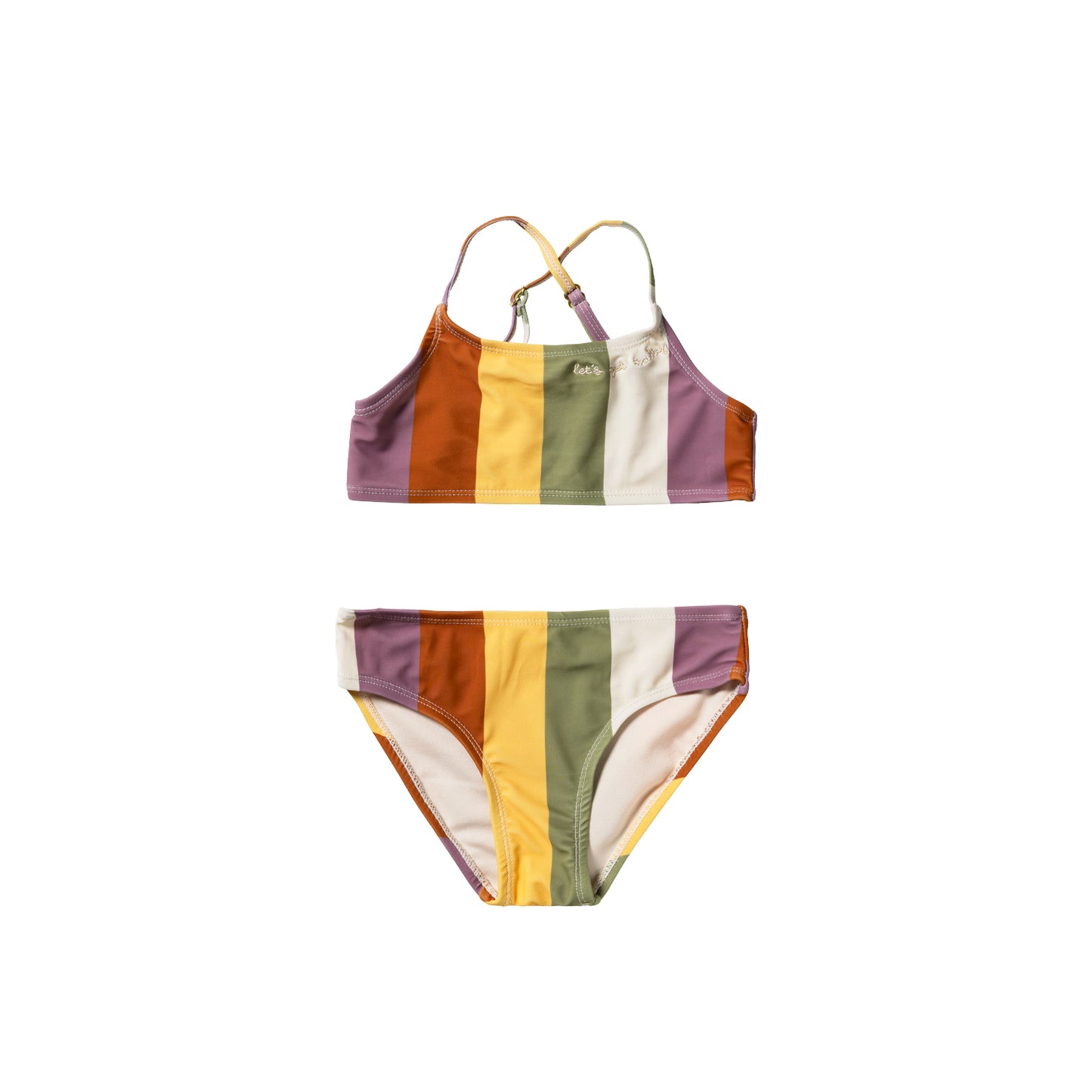 SALTED STORIES - MULTI STRIPE BIKINI
