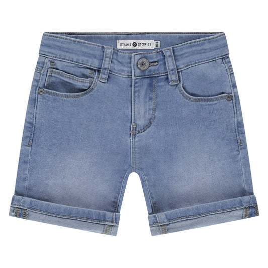 STAINS AND STORIES - DENIM SHORT