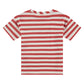 STAINS AND STORIES - ROOD GESTREEPT SHIRT