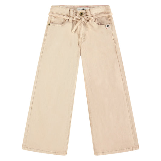 STAINS AND STORIES - WIDE LEG BEIGE