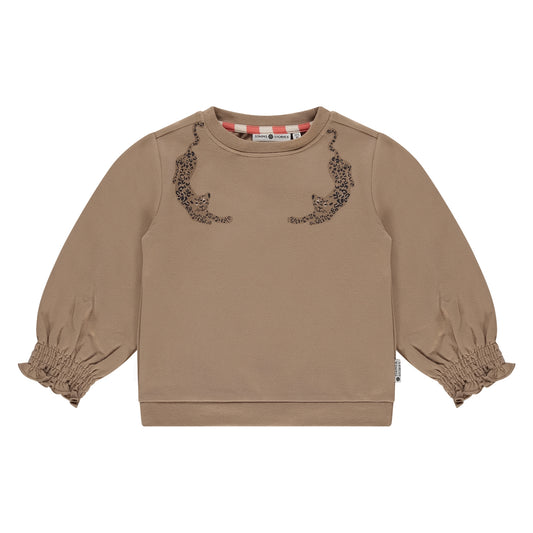 STAINS AND STORIES - SWEATSHIRT CARAMEL