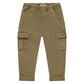 STAINS AND STORIES - WIDE FIT CAMEL CARGO BROEK