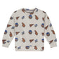 STAINS AND STORIES - BASKETBAL SWEATER OFF WHITE