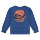 STAINS AND STORIES - BASKETBAL SWEATER BLAUW