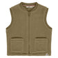 STAINS AND STORIES - CAMEL TEDDY GILET