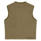 STAINS AND STORIES - CAMEL TEDDY GILET