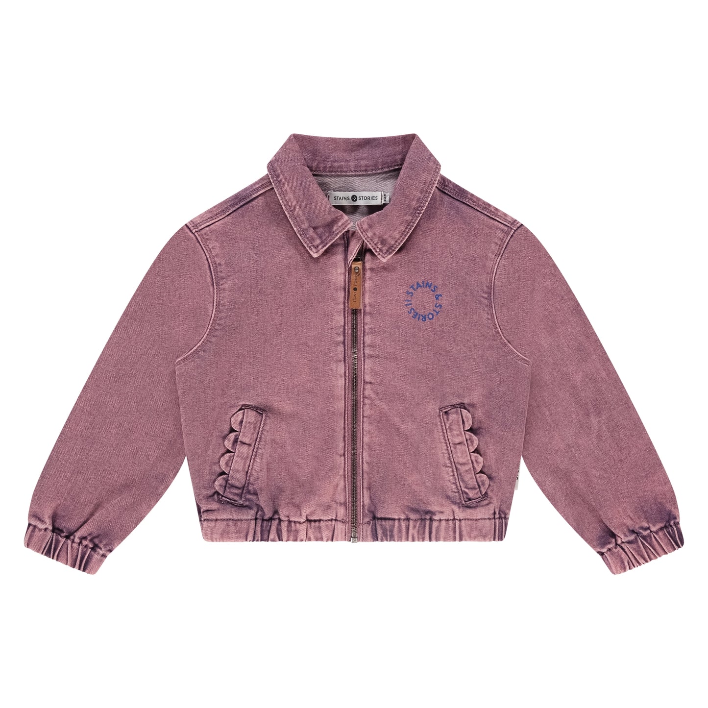 STAINS AND STORIES - ROZE DENIM JAS
