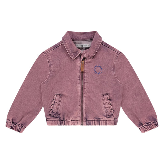STAINS AND STORIES - ROZE DENIM JAS