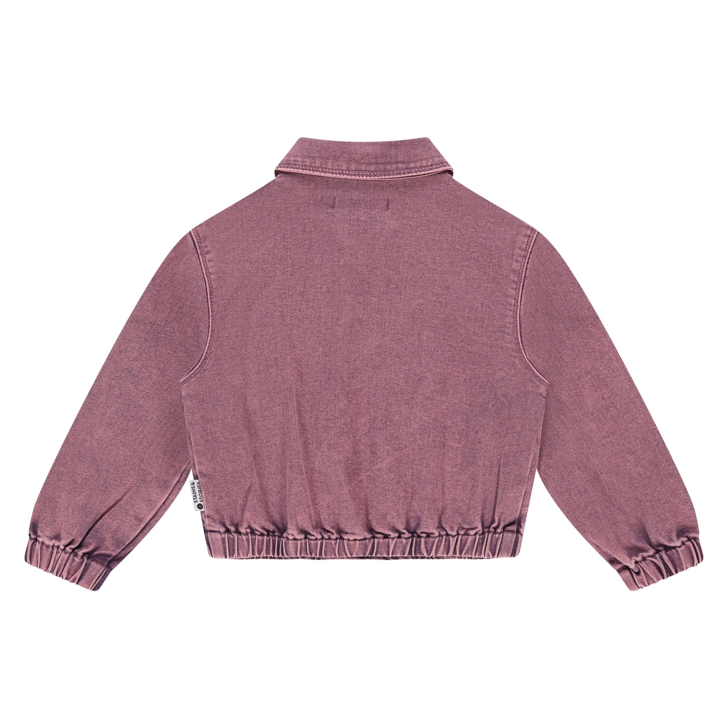 STAINS AND STORIES - ROZE DENIM JAS