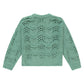 STAINS AND STORIES - MINT OPEN GEHAAKTE TRUI