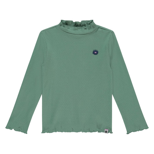 STAINS AND STORIES - MINT SHIRT MET LANGE MOUW