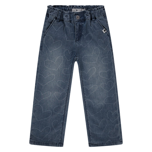STAINS AND STORIES - WIDE LEG BROEK HARTJES