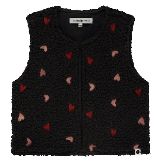 STAINS AND STORIES HARTJES GILET