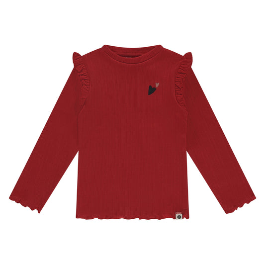 STAINS AND STORIES - ROOD SHIRT