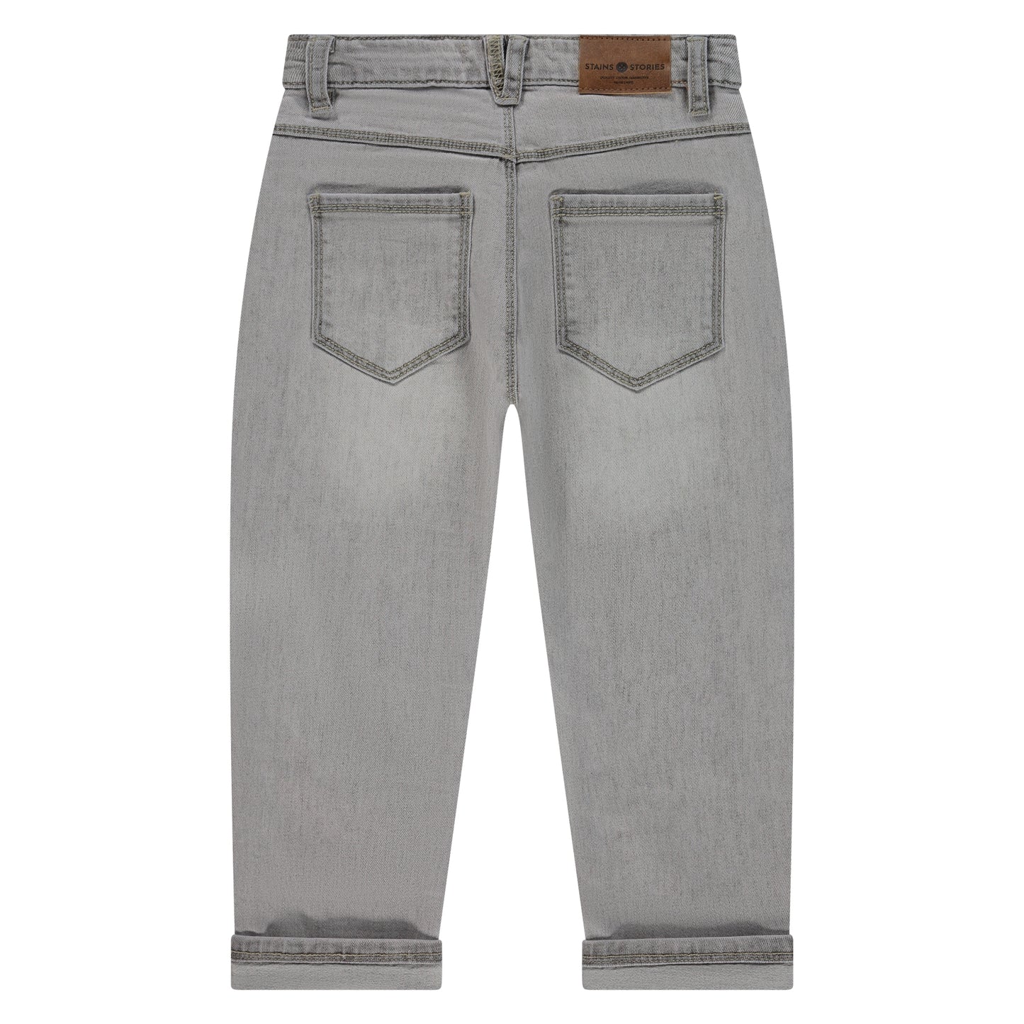 STAIN AND STORIES - GREY WIDE LEG