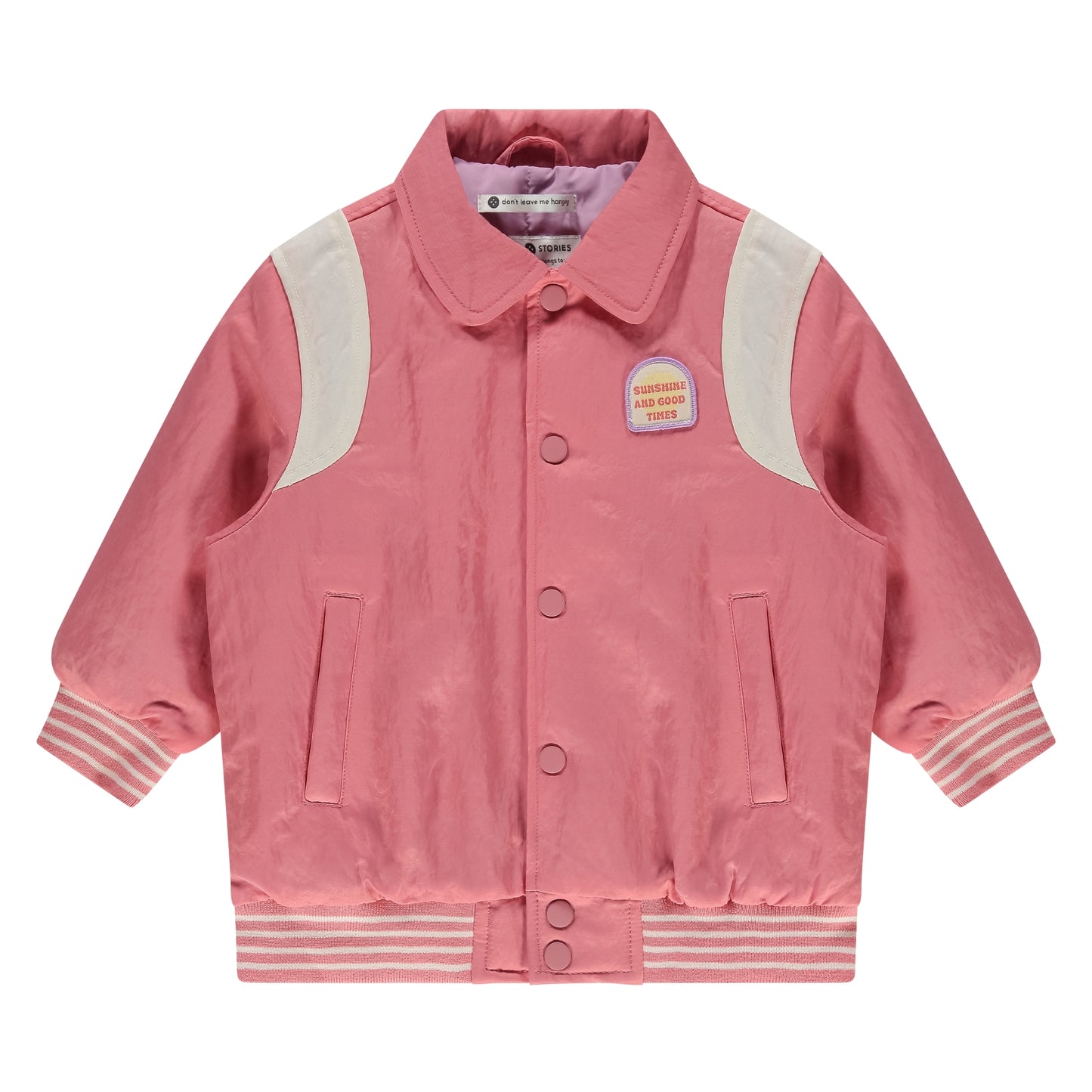 STAINS AND STORIES - ROZE VARSITY JASJE