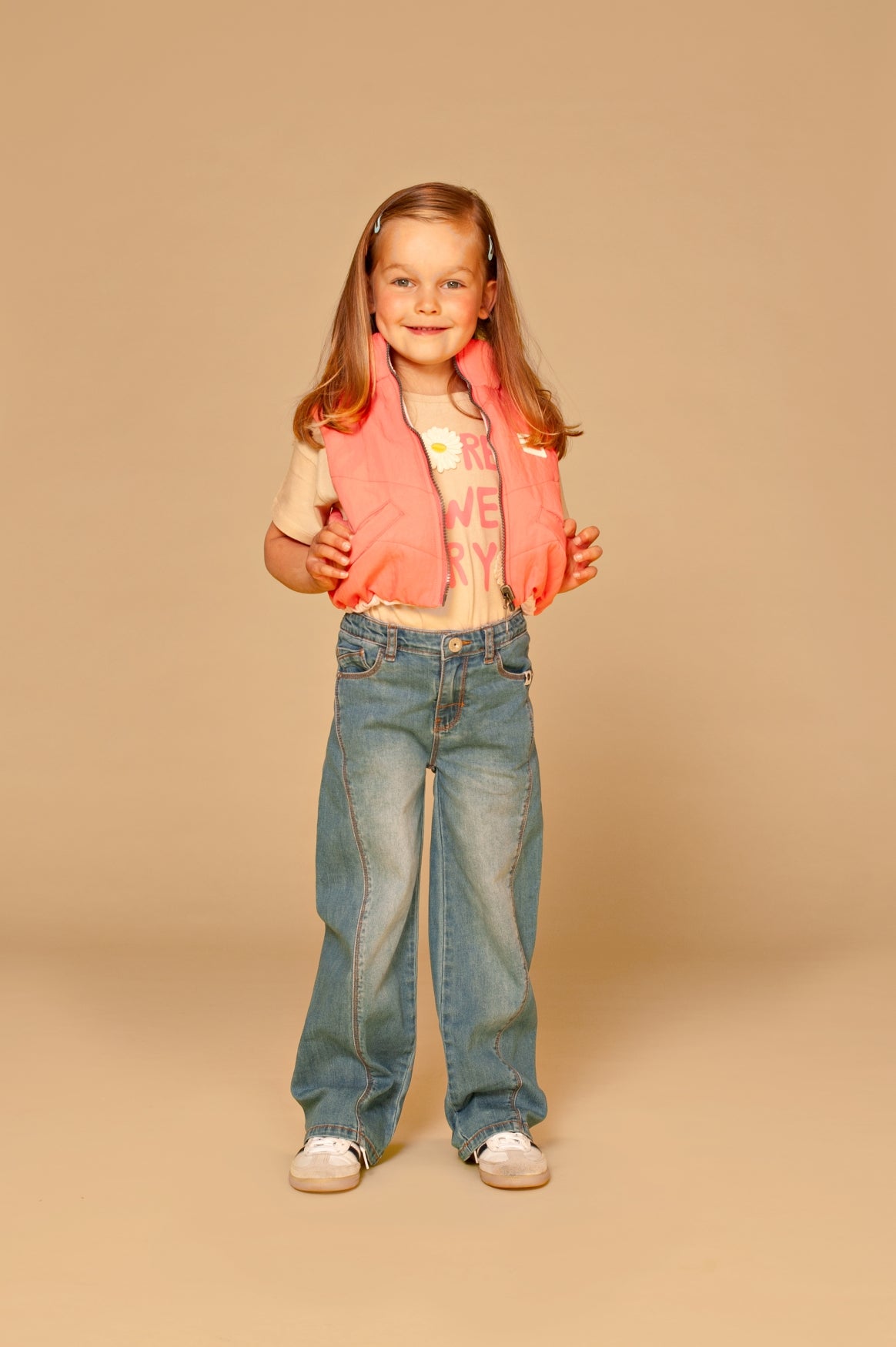 STAINS AND STORIES - REVERSIBLE KORTE BODYWARMER
